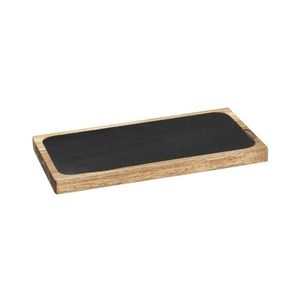 WENKO 55103100 - Prkénko BLACK OUTDOOR KITCHEN 30x15 cm hnědá/šedá 55103100 obraz
