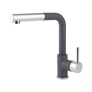 Concept BDG4527DG-Dřezová baterie s vytahovací sprškou 26, 9 cm granit/tmavě šedá BDG4527DG obraz
