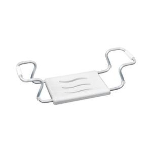 WENKO 17930100-Sedátko do vany SECURA 26x18 cm bílá/stříbrná 17930100 obraz
