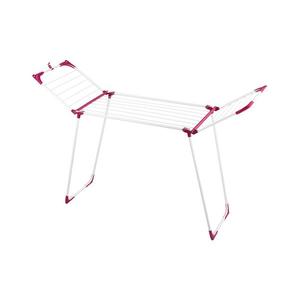 WENKO 3774021100 - Sušák prádla SUMMER DRY 153x76 cm bílá/růžová 3774021100 obraz