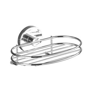 WENKO 20890100-Držák mýdla VACUUM-LOC MILAZZO 16, 5x12 cm lesk. chrom 20890100 obraz