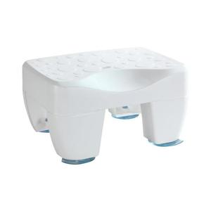 WENKO 73361100-Stolička do vany SECURA 40x31 cm bílá/čirá 73361100 obraz