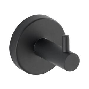 WENKO 24232100-Háček BOSIO BLACK 5, 5x5, 5 cm nerez/stříbrná 24232100 obraz