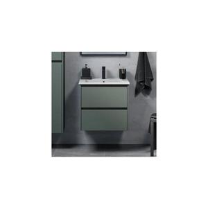 BATH DELUXE Koupelnová skříňka s umyvadlem LYKE 60 cm zelená 77-060-11-31-00 obraz