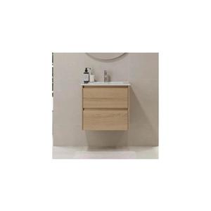 BATH DELUXE Koupelnová skříňka s umyvadlem LYKE 60 cm dub 77-060-11-86-00 obraz