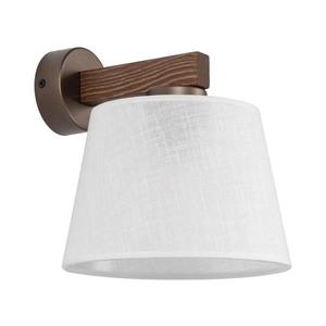 Brilagi - Nástěnná lampa LATTE 1xE27/60W/230V borovice/bílá 11559 obraz
