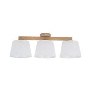 Brilagi - Přisazený lustr LATTE SABIA 3xE27/60W/230V borovice/bílá 11566 obraz
