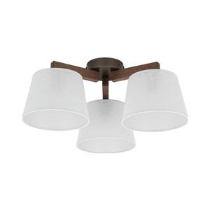 Brilagi - Přisazený lustr LATTE 3xE27/60W/230V borovice/bílá 11569 obraz
