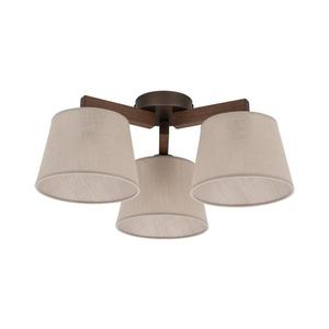 Brilagi - Přisazený lustr LATTE 3xE27/60W/230V borovice/béžová 11571 obraz