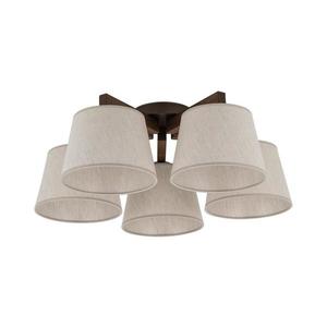 Brilagi - Přisazený lustr LATTE 5xE27/60W/230V borovice/krémová 11578 obraz