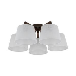 Brilagi - Přisazený lustr LATTE 5xE27/60W/230V borovice/bílá 11579 obraz