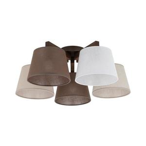Brilagi - Přisazený lustr LATTE 5xE27/60W/230V borovice/mix 11580 obraz