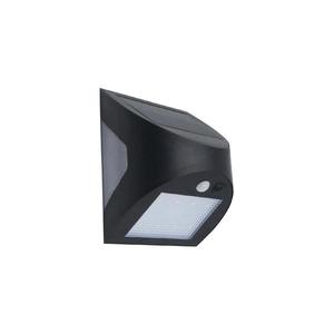 LED Solární nástěnné svítidlo se senzorem LED/3W/3, 7V 1200 mAh IP54 černá LS025 obraz