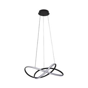 LED Stmívatelný lustr na lanku LED/85W/230V 3000-6500K + dálkové ovládání TA2311/B obraz