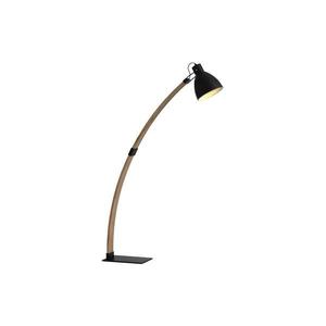 Stojací lampa 1xE27/60W/230V jasan/černá WRE162 obraz