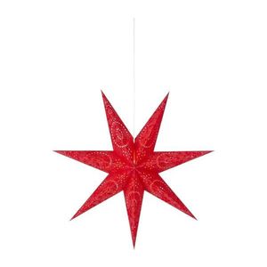 Markslöjd 700120 - Vánoční dekorace ARATORP 1xE14/25W/230V pr. 75 cm červená 700120 obraz