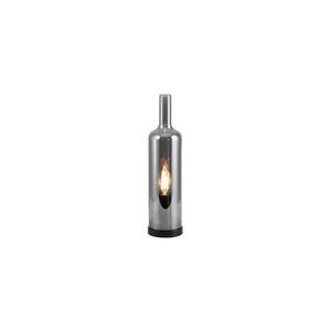 JUST LIGHT. 14006-25 - Stolní lampa BOTTLE 1xE14/25W/230V černá/kouřová 14006-25 obraz