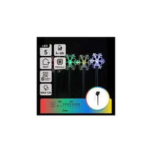 B.V. - LED RGBY Solární vá. svítidlo LED/1, 2V/8 funkcí 1m IP65 800mAh vločky B10201Q8F obraz
