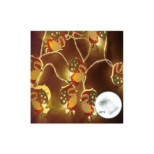 B.V. - LED Vánoční řetěz 20xLED/3xAA 3m teplá bílá Santa Claus B10303Q71 obraz