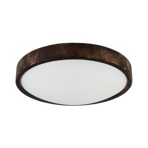 Stropní svítidlo OAK SLIM 2xE27/15W/230V pr. 37 cm dub/tmavě hnědá LD-PD-8.2 obraz