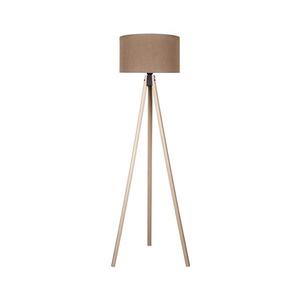 - Stojací lampa 1xE27/60W/230V pr. 44 cm hnědá/béžová AS0463+DU82597 obraz