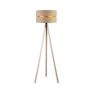 - Stojací lampa DUO 1xE27/60W/230V pr. 44 cm béžová AS0463+DU82672 obraz