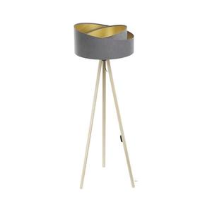 Stojací lampa GALAXY 1xE27/60W/230V šedá/béžová AS0463+BS0386 obraz
