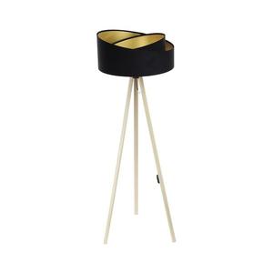 Stojací lampa GALAXY 1xE27/60W/230V černá/béžová AS0463+BS0389 obraz