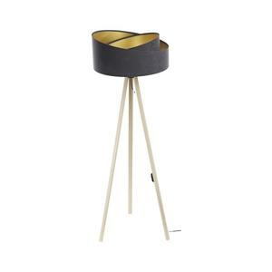 Stojací lampa GALAXY 1xE27/60W/230V šedá/béžová AS0463+BS0390 obraz