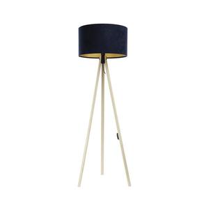 Stojací lampa STANDART 1xE27/60W/230V modrá/béžová AS0463+BS0398 obraz