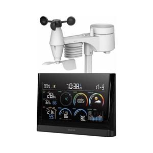 Sencor - Profesionální meteostanice s LCD displejem a budíkem 5V/3xAAA + 3xAA 52000953 obraz
