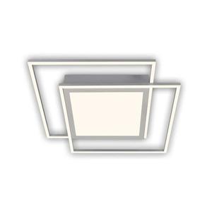 Brilo - LED Stropní svítidlo 2xLED/16W/230V + LED/19W 51, 5x51, 5 cm matný chrom 3740-019 obraz