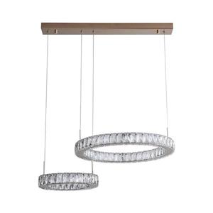 Zuma Line MD3713-2-3GT - LED Lustr na lanku GIRONA LED/36W/230V rose gold MD3713-2-3GT obraz