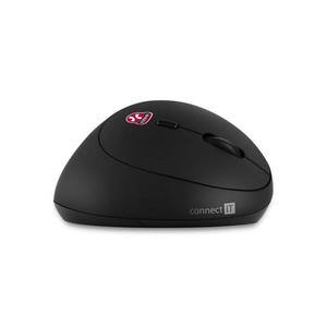 CONNECT IT CMO-2600-BK - Ergonomická bezdrátová myš 800/1200/1600 DPI 1xAA černá CMO-2600-BK obraz