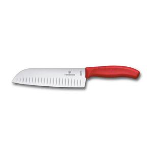Victorinox - Kuchyňský nůž santoku SWISS CLASSIC 17 cm červená 6.8521.17C1B obraz