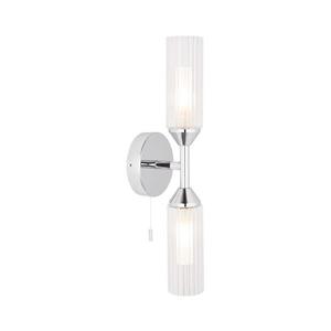 Endon 97172 - Koupelnové nástěnné svítidlo NATORI 2xG9/3W/230V IP44 lesklý chrom 97172 obraz