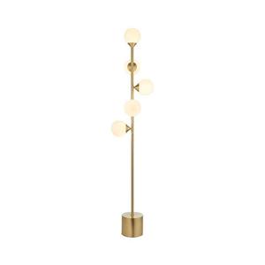Endon 106756 - Stojací lampa OTIS 5xG9/3W/230V zlatá 106756 obraz
