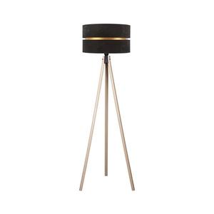 - Stojací lampa DUO 1xE27/60W/230V pr. 44 cm černá/béžová AS0463+DU83525 obraz