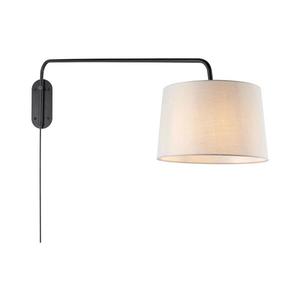 Endon 79380 - Nástěnná lampa CARLSON 1xE27/40W/230V šedá/černá 79380 obraz