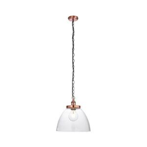 Endon 106895 - Lustr na řetězu HANSEN 1xE27/10W/230V měděná 106895 obraz