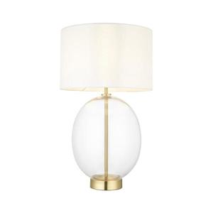 Endon 99292 - Stmívatelná stolní lampa KELDA 1xE27/10W/230V krémová/zlatá 99292 obraz