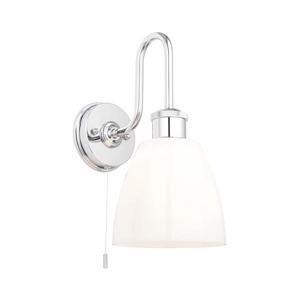 Endon 95506 -Koupelnové nástěnné svítidlo PIPER 1xE27/10W/230V IP44 lesklý chrom 95506 obraz