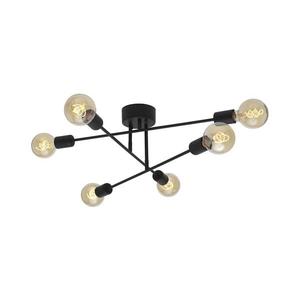 Cottex P7216SV - Přisazený lustr BATON 6xE27/60W/230V černá P7216SV obraz