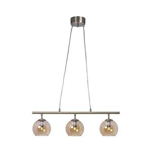 Cottex T2493AA - Lustr na lanku CAPELLA 3xE14/40W/230V kouřová/hnědá T2493AA obraz