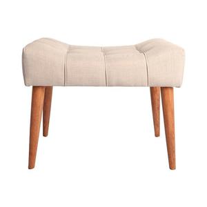 Taburet LUMI 40x58 cm krémová 558ZEN1337 obraz