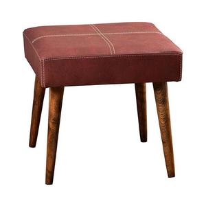 Taburet NUTO 46x46 cm červená 591GRC1118 obraz