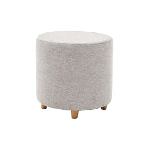 Taburet KIMA pr. 40 cm krémová/šedá 825BLC2407 obraz