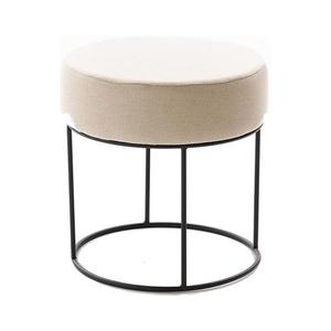 Taburet RELO pr. 40 cm krémová 825BLC5143 obraz