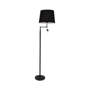 ByRydens 1988780-4007-LED Stoj. lampa ORLANDO 1xE27/5W/230V+LED/3W černá 1988780-4007 obraz