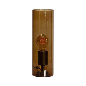 ByRydens 2820570-5512 - Stolní lampa FLAKE 1xE27/8W/230V hnědá/kouřová 2820570-5512 obraz